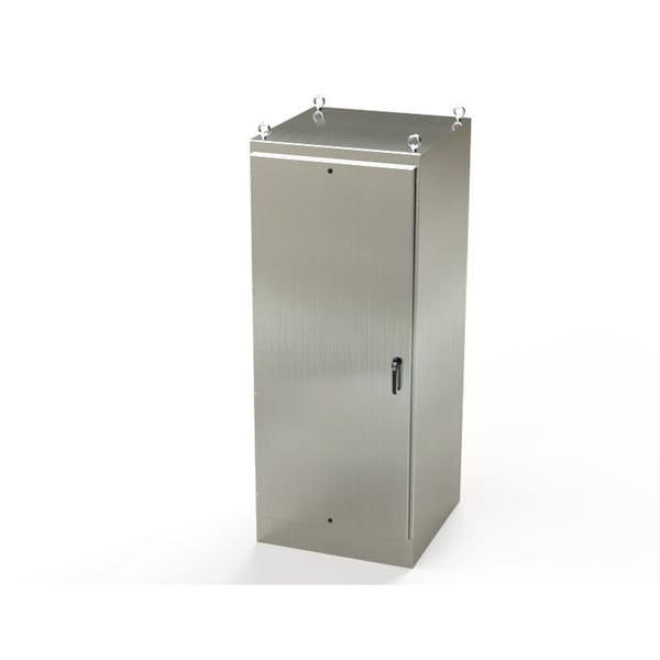 3 Point Latch with Padlock/Keylock Handle Electrical Enclosures, 90 in H, 36 in D, 36 in W